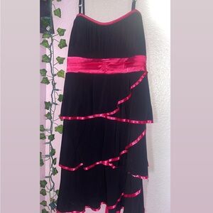 Black and pink dress 🩷